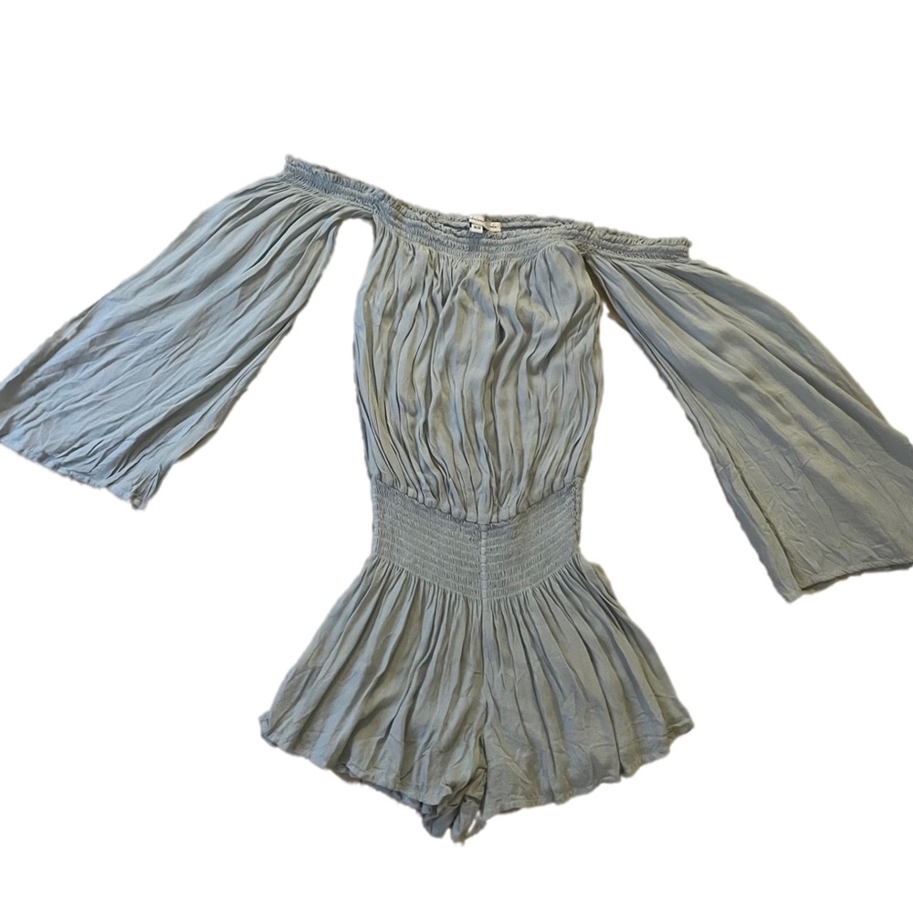 Young, Fabulous & Broke Seafoam Green Romper XS.